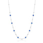 STERLING SILVER STATION NECKLACE