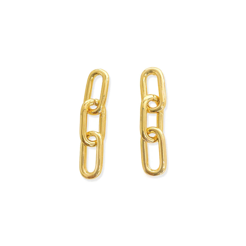 PAPERCLIP POST EARRINGS