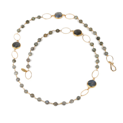 DARIEN NECKLACE, LABRADORITE