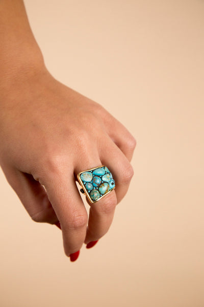 TURQUOISE STATEMENT RING