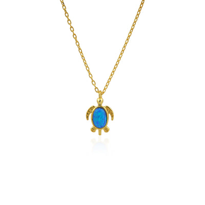 OPAL TURTLE PENDANT