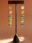 PASTEL CAT’S EYE DROP EARRINGS