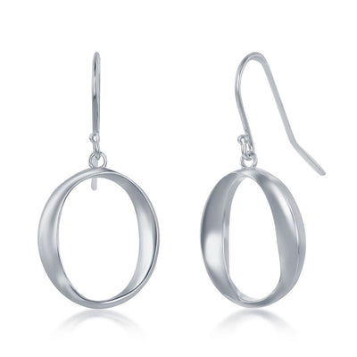 'O' DROP EARRINGS