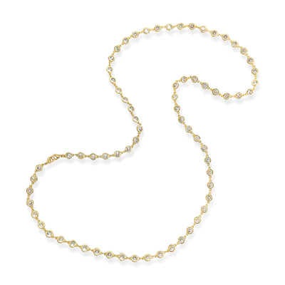 DOUBLE SIDED 36" CHAIN NECKLACE