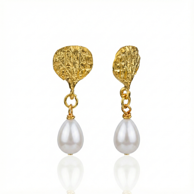 KLEO POST MINI PEARL DROP EARRINGS