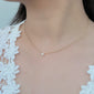 DAINTY FLOWER CHARM NECKLACE