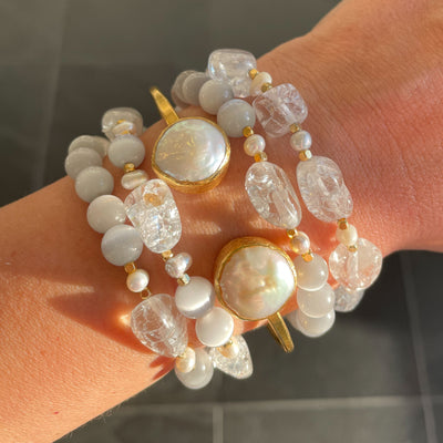 MOTHER OF PEARL BANGLE