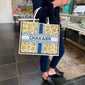 GIRAFFE SPOTS TOTE BAG