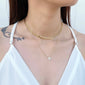 CIRCLE PAVE PENDANT