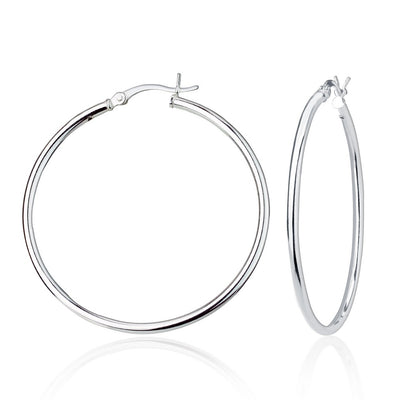 HIGH POLISHED HOOP EARRINGS