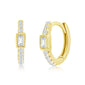 MINI HUGGIE HOOP EARRINGS