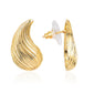 PATTERNED DROP STUD EARRINGS