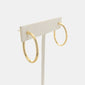 GOLD FILLED HOOP EARRINGS