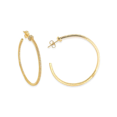 INSIDE OUT PAVE HOOPS