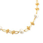 PEARL & CHAIN STATION NECKLACE