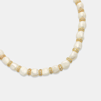 ACCENTED PEARL NECKLACE