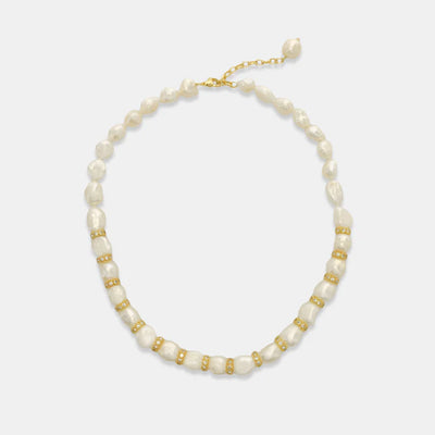 ACCENTED PEARL NECKLACE