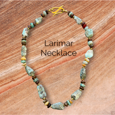 LARIMAR NECKLACE