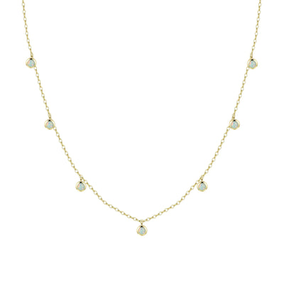 OPAL DEW DROPS REVERSIBLE LAYERING NECKLACE