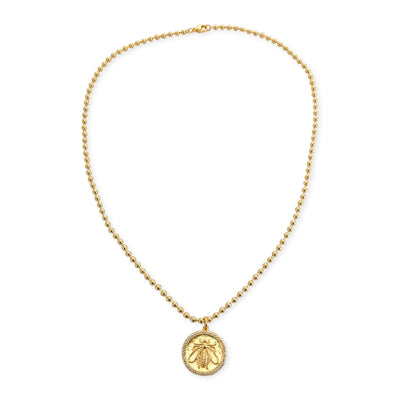 BEE COIN PENDANT