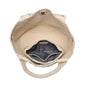 WOVEN MEDIUM TOTE, CREAM