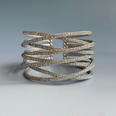 CROSS LINES MESH BRACELET (3 COLORS)