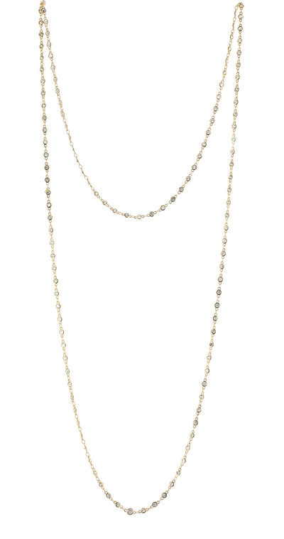 60" CZ CHAIN NECKLACE