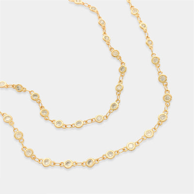 60" CZ CHAIN NECKLACE