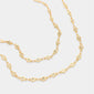 60" CZ CHAIN NECKLACE
