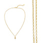 CZ TEARDROP PENDANT