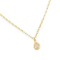 CZ TEARDROP PENDANT