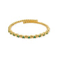 GOLD BEADED CUFF BRACELET (5 COLORS)