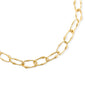 18" OVAL CHAIN NECKLACE