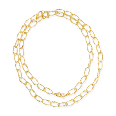 36" OVAL CHAIN NECKLACE