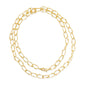 36" OVAL CHAIN NECKLACE