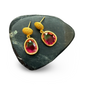 PINK MINI DROP EARRINGS