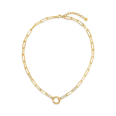 PAPERCLIP CHAIN NECKLACE