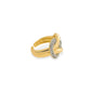 TWO-TONE KNOT RING