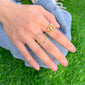 TWISTED LOOP RING