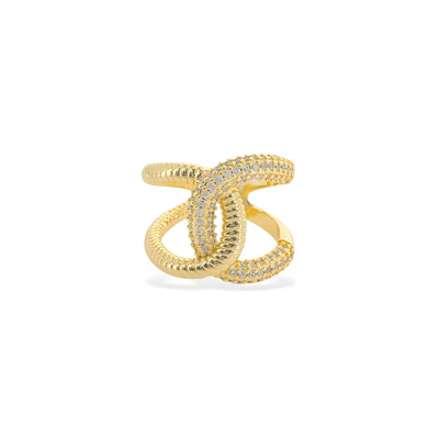 INTERLOCK TEXTURE RING