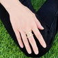 INTERLOCK TEXTURE RING