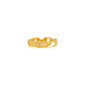 PAVE PAPERCLIP RING