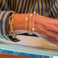 FLOATING PEARLS WRAP BRACELET