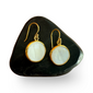 NATURAL MOTHER OF PEARL DROP EARRINGS