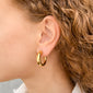 MODERN POLISHED HOOPS