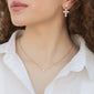 SINGLE CZ BEZEL NECKLACE