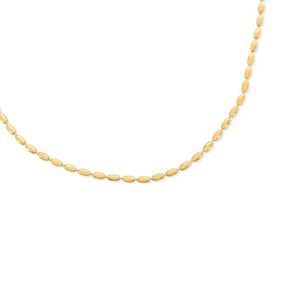 OVAL BEADED CHAIN