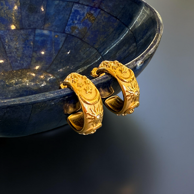 THE MANIFEST HOOP EARRINGS