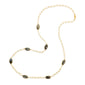NATURAL STONE STATION NECKLACE