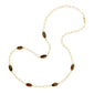 NATURAL STONE STATION NECKLACE